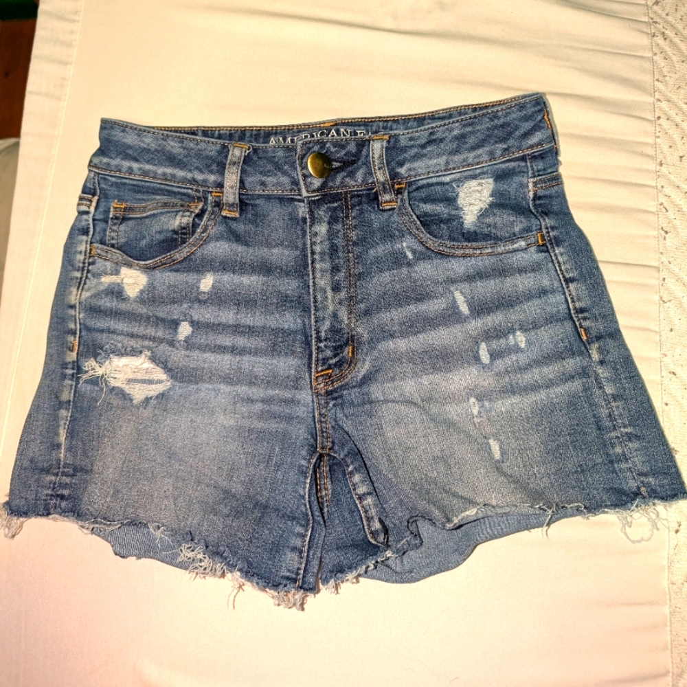 American Eagle Super Stretch Denim Shorts